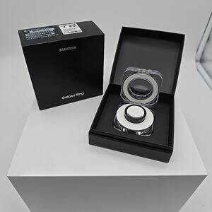 Samsung Galaxy Ring Titanium Black SM-Q501 Smart Ring Bluetooth Size 11